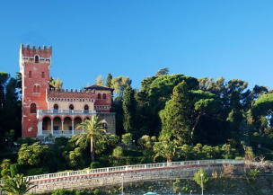 Unusual castle in Varazze